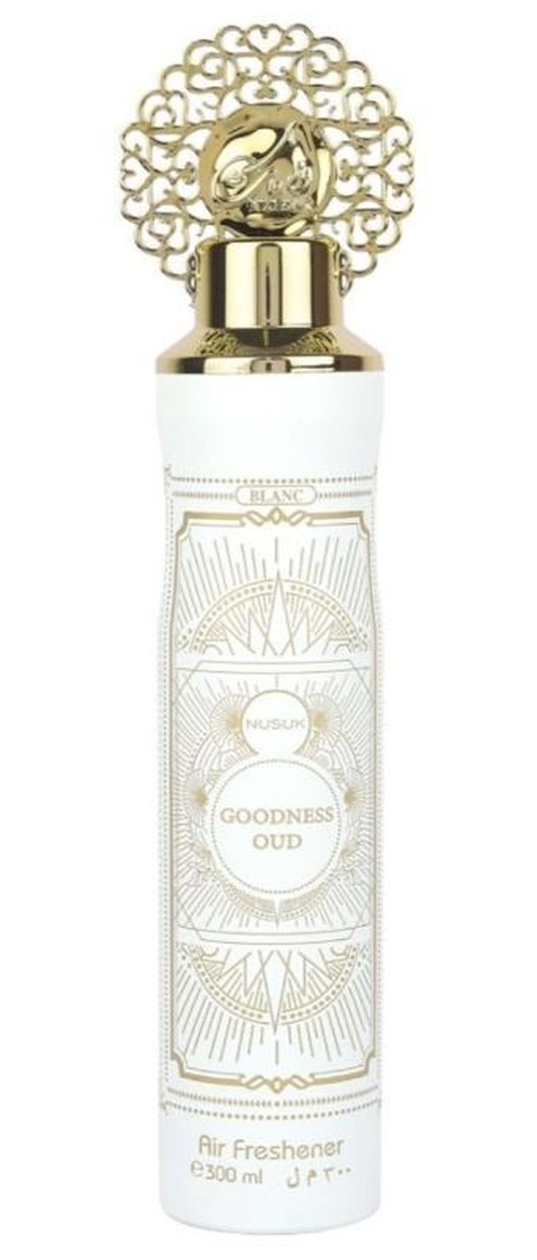 Nusuk, Goodness oud white blanc, odświeżacz powietrza, 300 ml