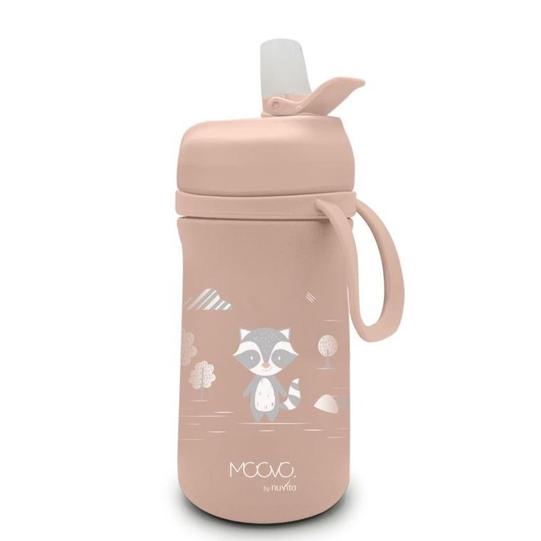 Nuvita, bidon termiczny z ustnikiem, english rose, 350 ml