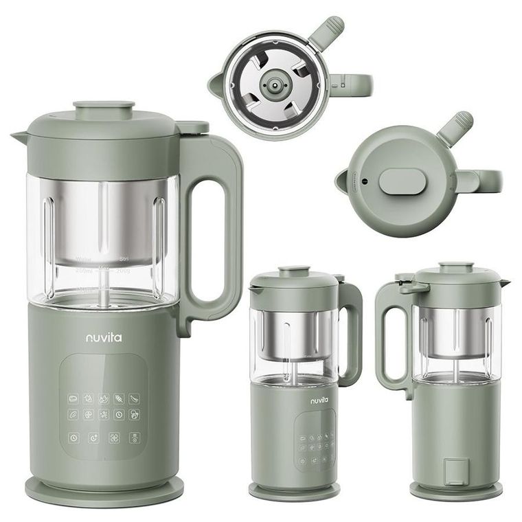 Nuvita, Magic Pappa 7w1, wielofunkcyjny robot kuchenny do przygotowywania posiłków dla niemowląt