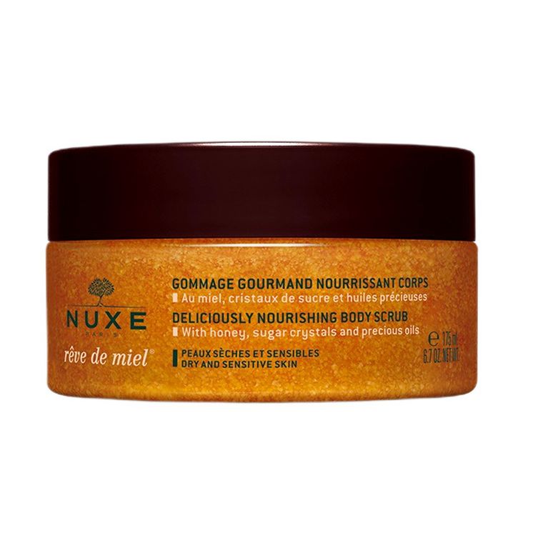 Nuxe, Reve De Miel, smakowicie odżywczy peeling do ciała, 175 ml