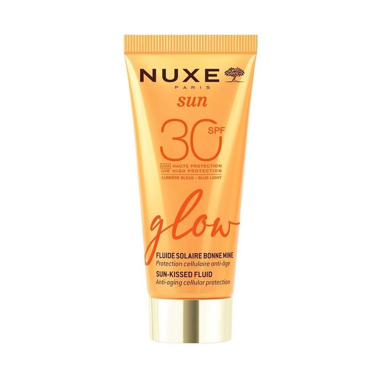 Nuxe, Sun, fluid rozświetlający SPF30, 40 ml