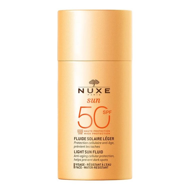 Nuxe, Sun, lekki krem do twarzy SPF50, 50 ml