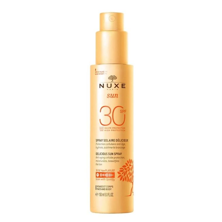 Nuxe, Sun, mleczko do twarzy i ciała SPF30, 150 ml