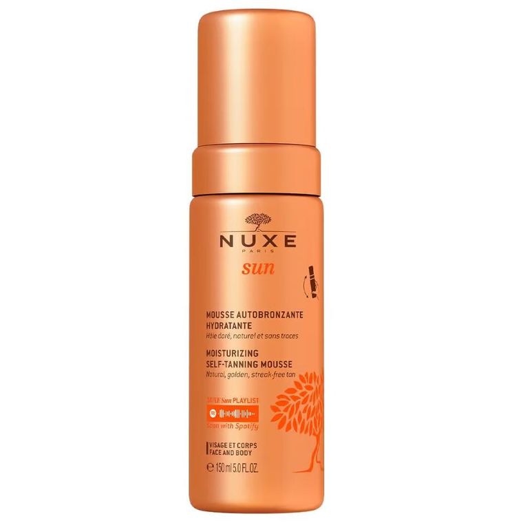 Nuxe, Sun, nawilżający samoopalacz w piance, 150 ml