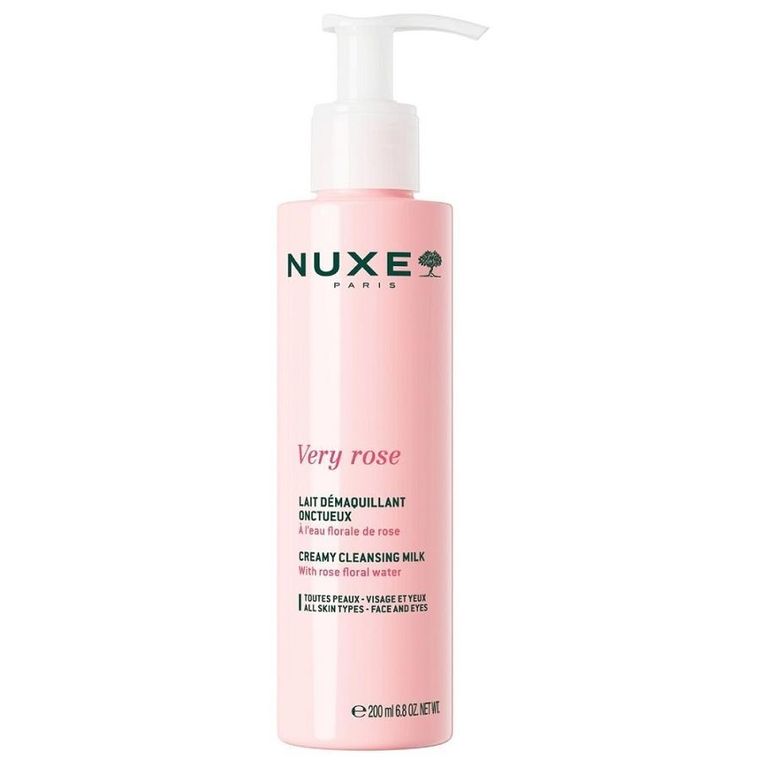 Nuxe, Very Rose, kremowe mleczko do demakijażu, 200 ml