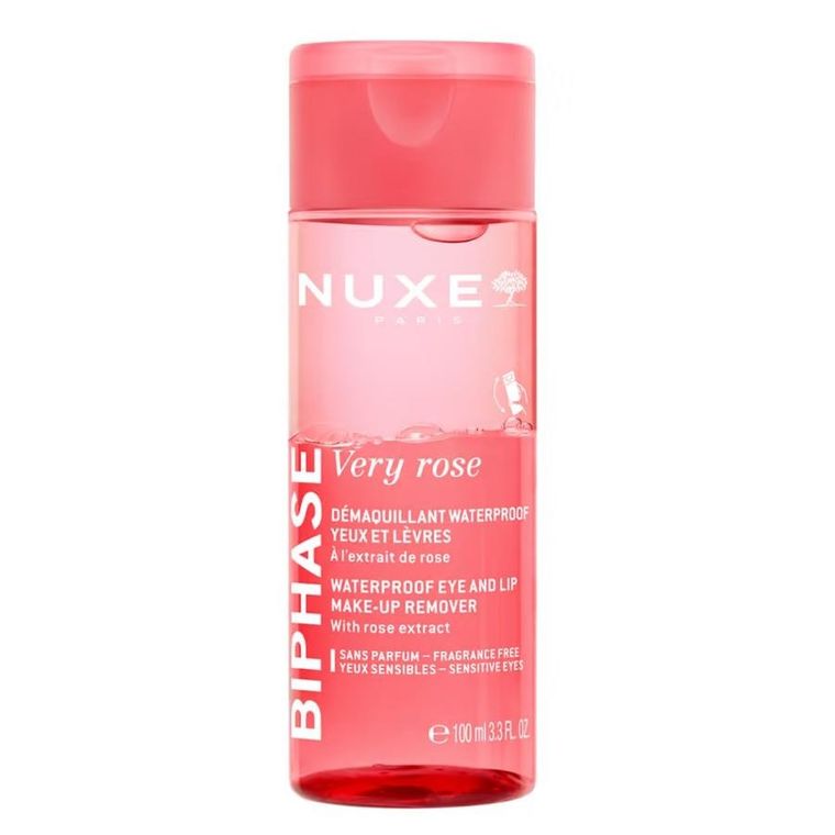 Nuxe, Very Rose, płyn do demakijażu, 100 ml