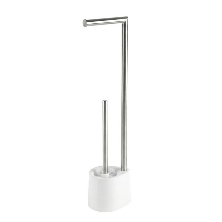 Nuxio, Stilk, stojak na papier toaletowy i szczotkę do WC, 63 cm