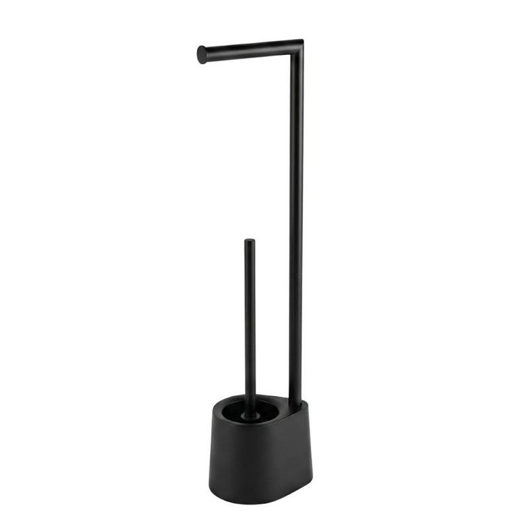 Nuxio, Stilk, stojak na papier toaletowy i szczotkę do WC, 63 cm