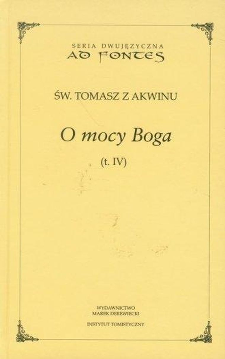 O mocy Boga. Tom 4