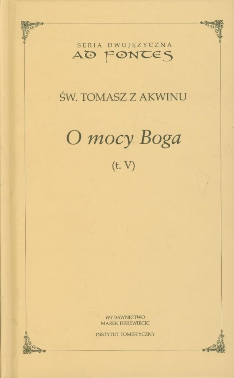 O mocy Boga. Tom 5