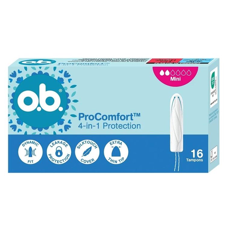 O.B., ProComfort Mini, tampony, 16 szt.