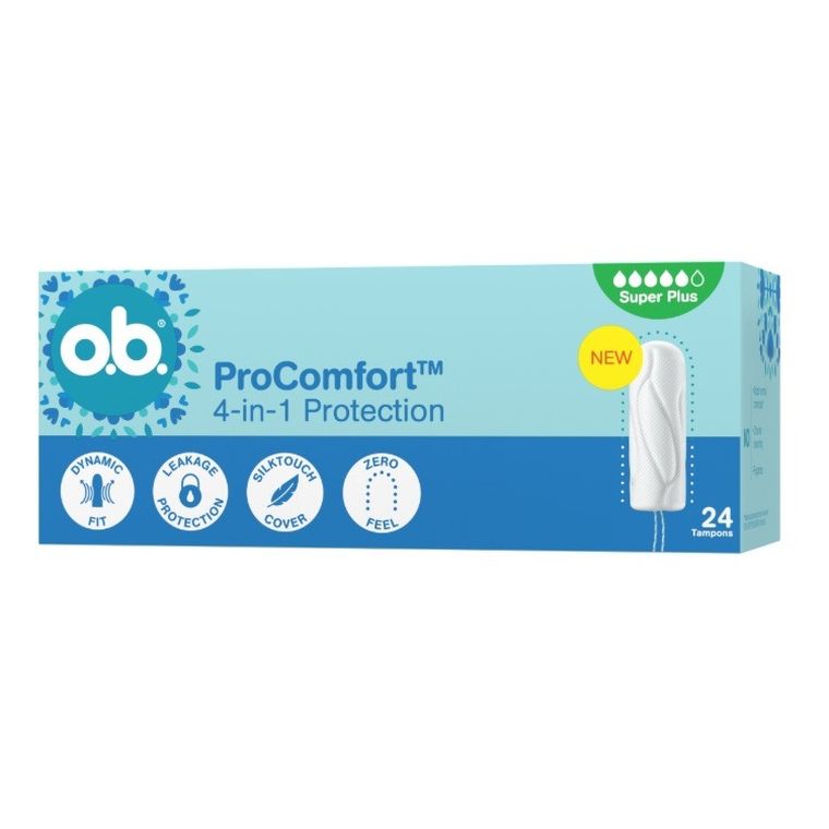 O.B., ProComfort Super Plus, tampony, 24 szt.