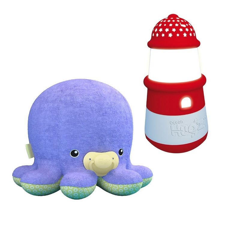Ocean Hugzzz, ośmiorniczka + latarnia morska, zabawka interaktywna