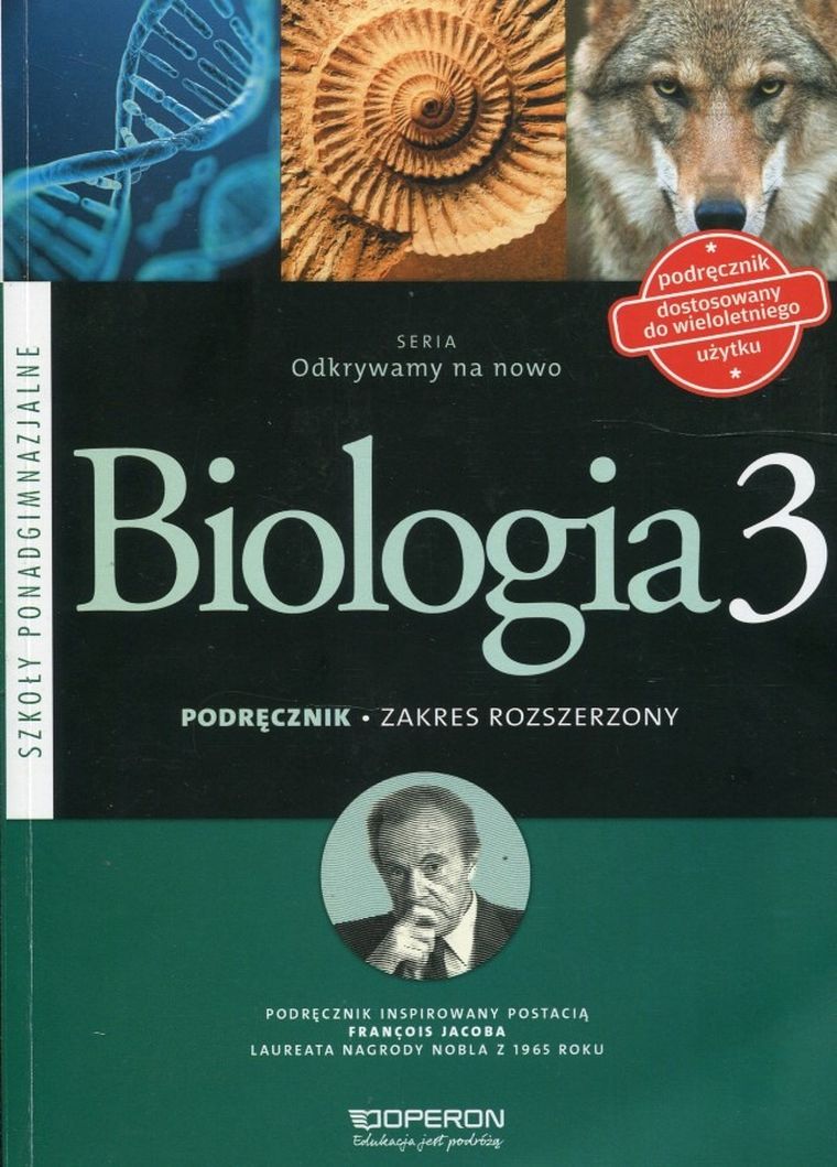 Odkrywamy na nowo. Biologia 3. Zakres rozszerzony