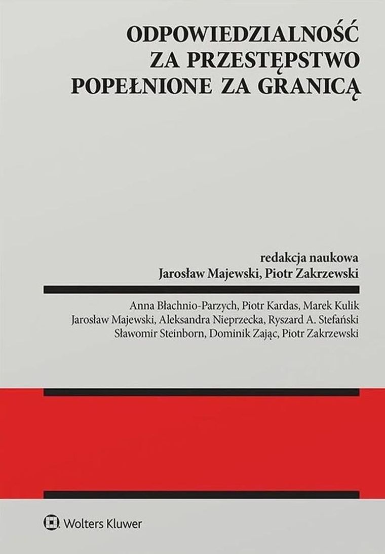 Odpowiedzialność za przestępstwo popełnione