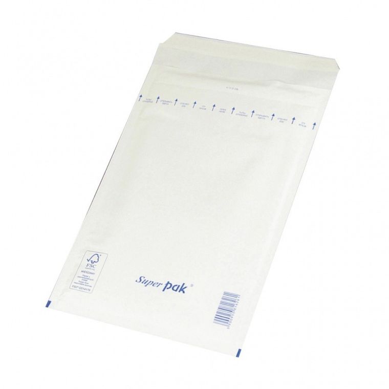 Office Products, koperta samoklejąca z folią bąbelkową, HK G17, biała, 10 szt.