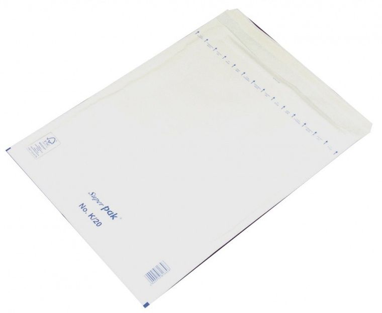 Office Products, koperty bąbelkowe samoklejące, K20, biała, 10 szt.