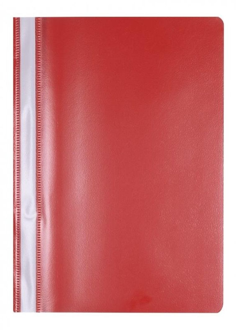 Office Products, skoroszyt A4, miękki, czerwony, 25 szt.