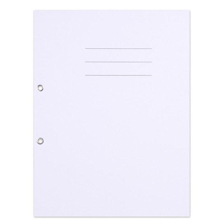 Office Products, skoroszyt z oczkiem A4, biały, 1 szt.