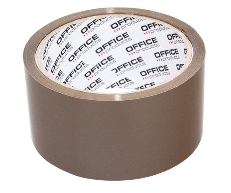 Office Products, taśma pakowa, brązowa, 48 mm, 6 szt.