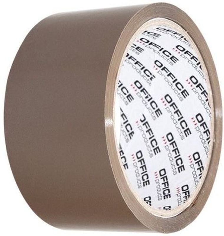 Office Products, taśma pakowa, brązowa
