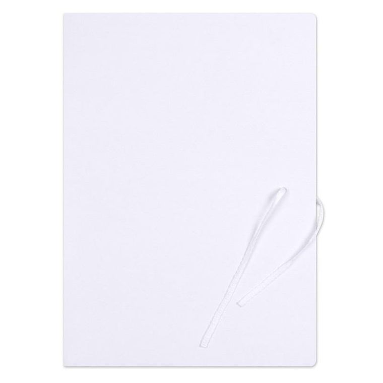 Office Products, teczka wiązana, A4, biała, 1 szt.