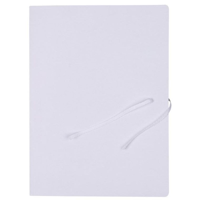 Office, teczka wiązana A4, biała, 1 szt.