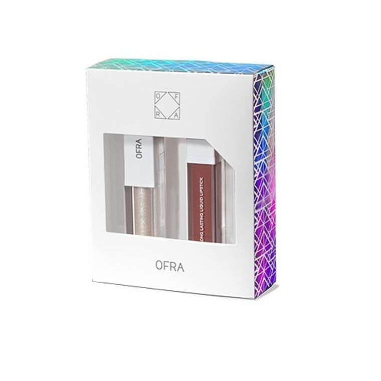 Ofra, By Samantta March Lip Duo, zestaw Long Lasting Liquid Lipstick, pomadka do ust + Lip Gloss, błyszczyk do ust