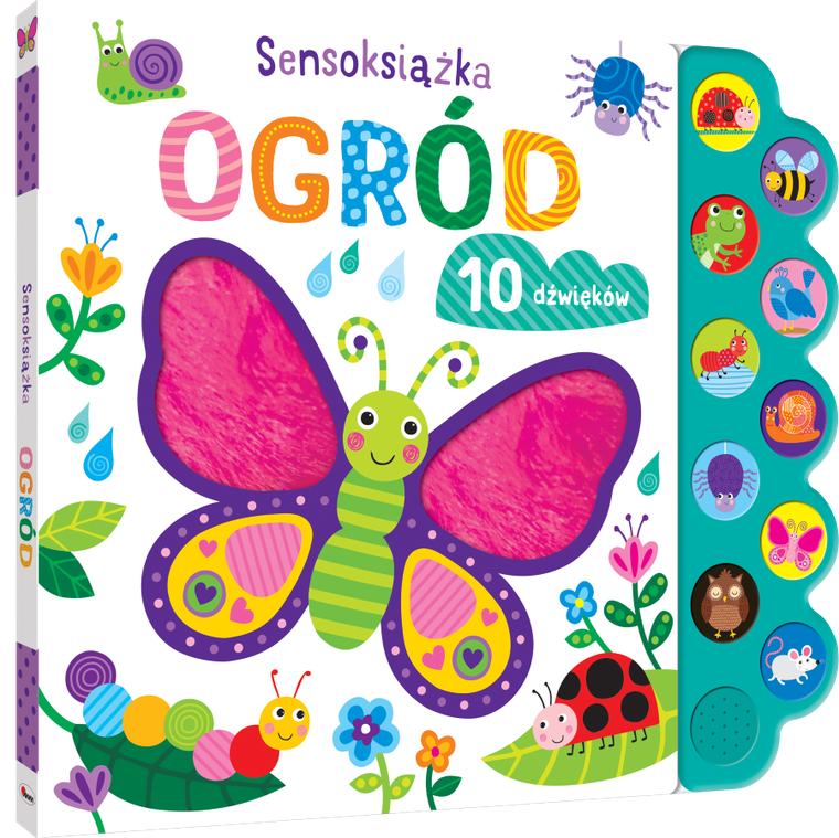 Ogród. Sensoksiążka