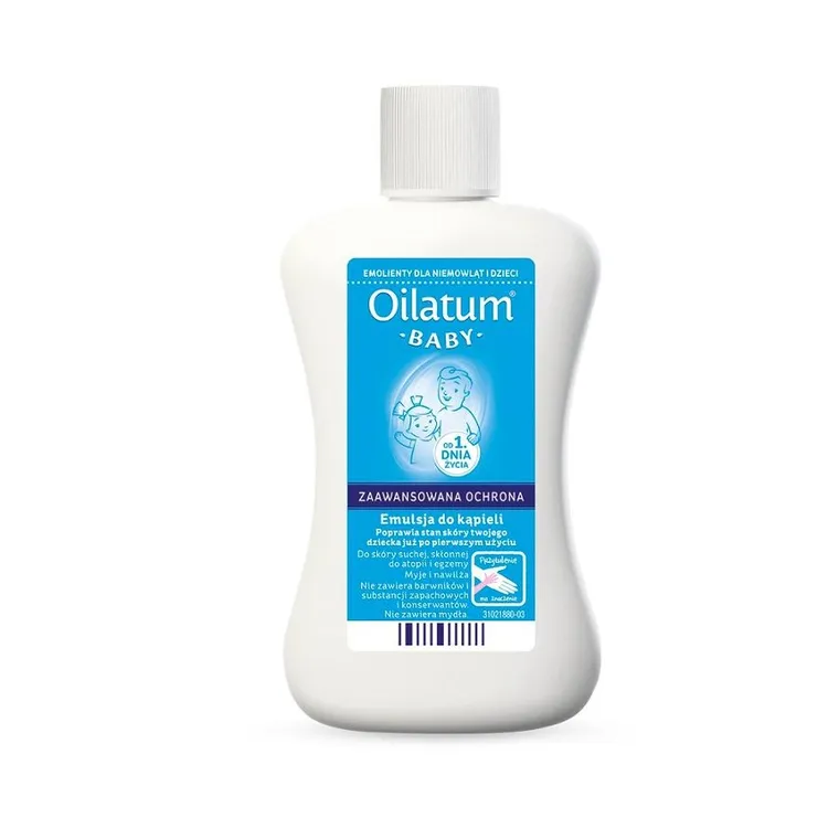 Oilatum, Baby, emulsja do kąpieli od pierwszego dnia życia, 150 ml