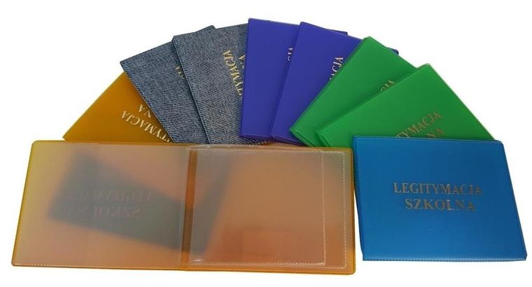 Okładka, legitymacja szkolna