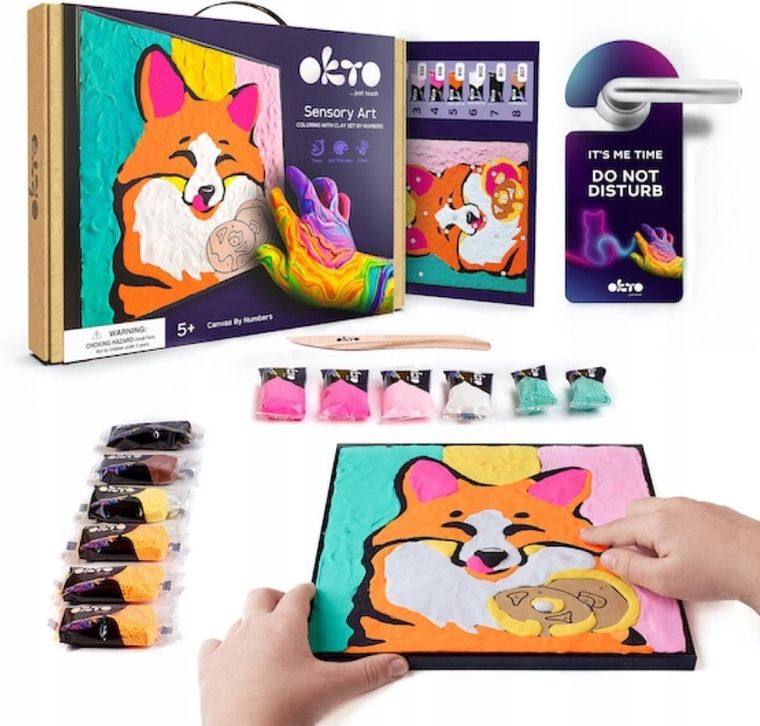 Okto, Sensory Art, Obraz 3D, Lis