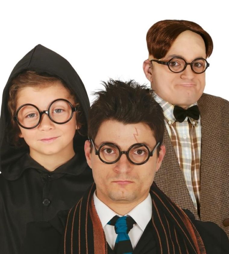 Okulary okrągłe, czarodziej, kujon