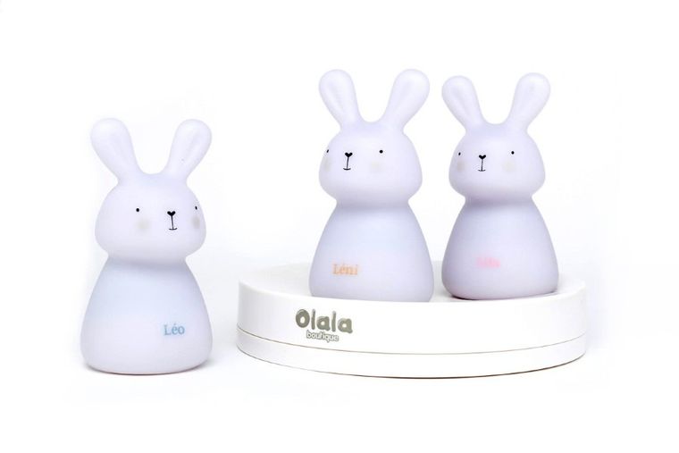 Olala, Króliczki, zestaw lampek nocnych LED
