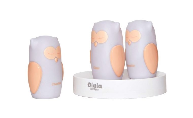 Olala, Sowy, zestaw lampek nocnych LED