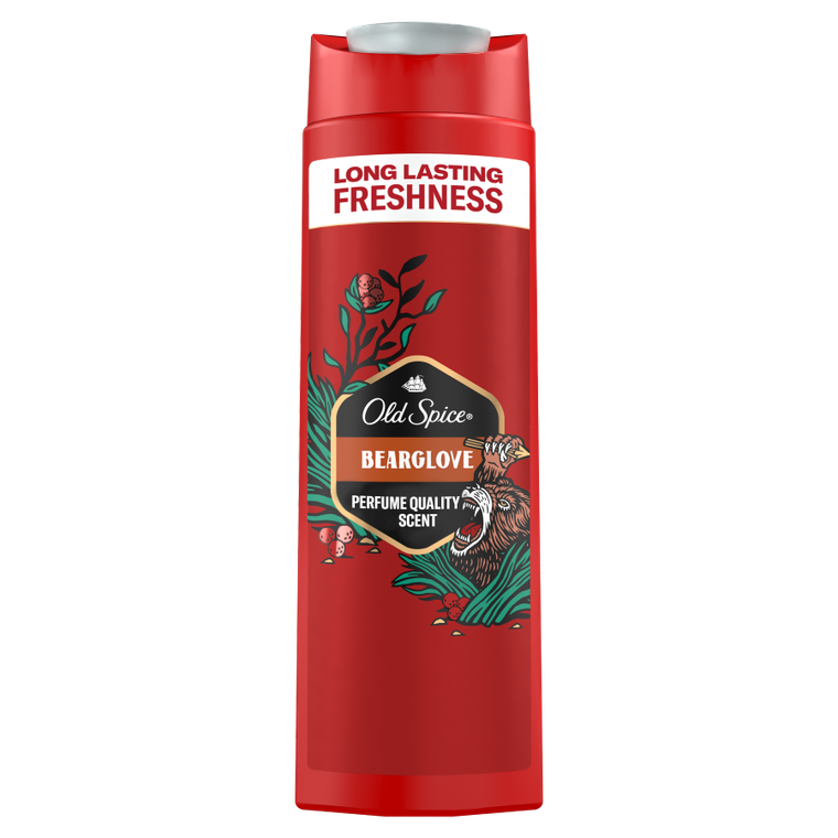 Old Spice, Bearglove, żel pod prysznic dla mężczyzn, 400 ml