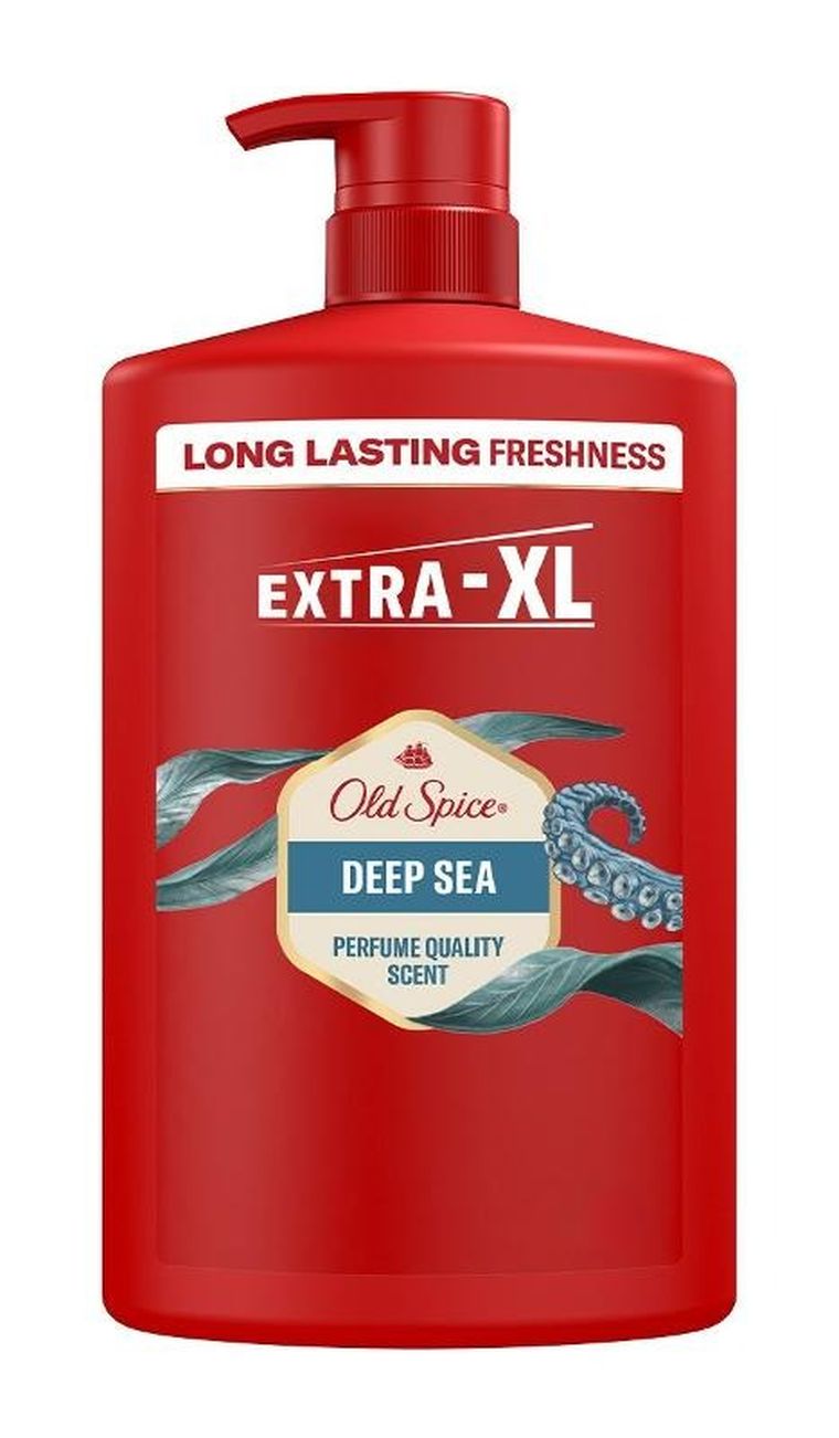 Old Spice, Deep Sea, żel pod prysznic i szampon dla mężczyzn 3w1, 1000 ml