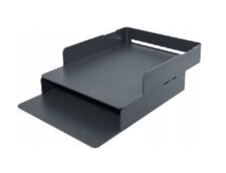 Olife, szuflady na dokumenty, kuwetki, szary, 2 szt.