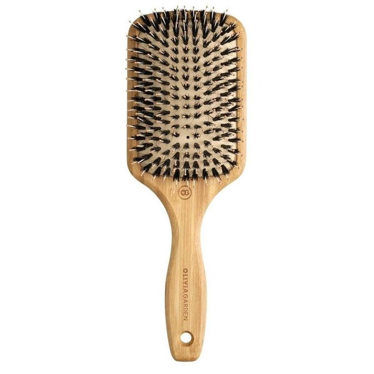 Olivia Garden, Bamboo Touch Detangle Combo, bambusowa szczotka do włosów, rozmiar L