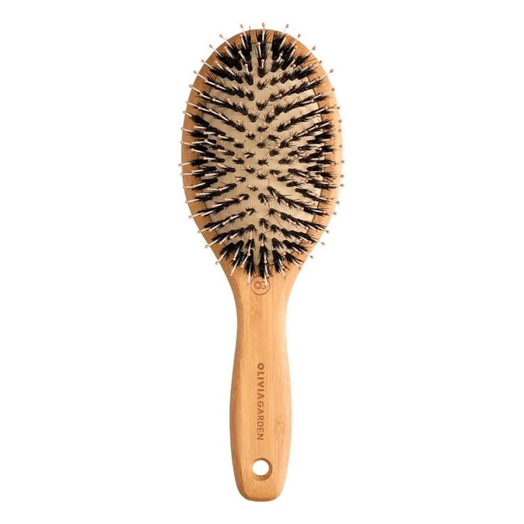 Olivia Garden, Bamboo Touch Detangle Combo, bambusowa szczotka do włosów, rozmiar M