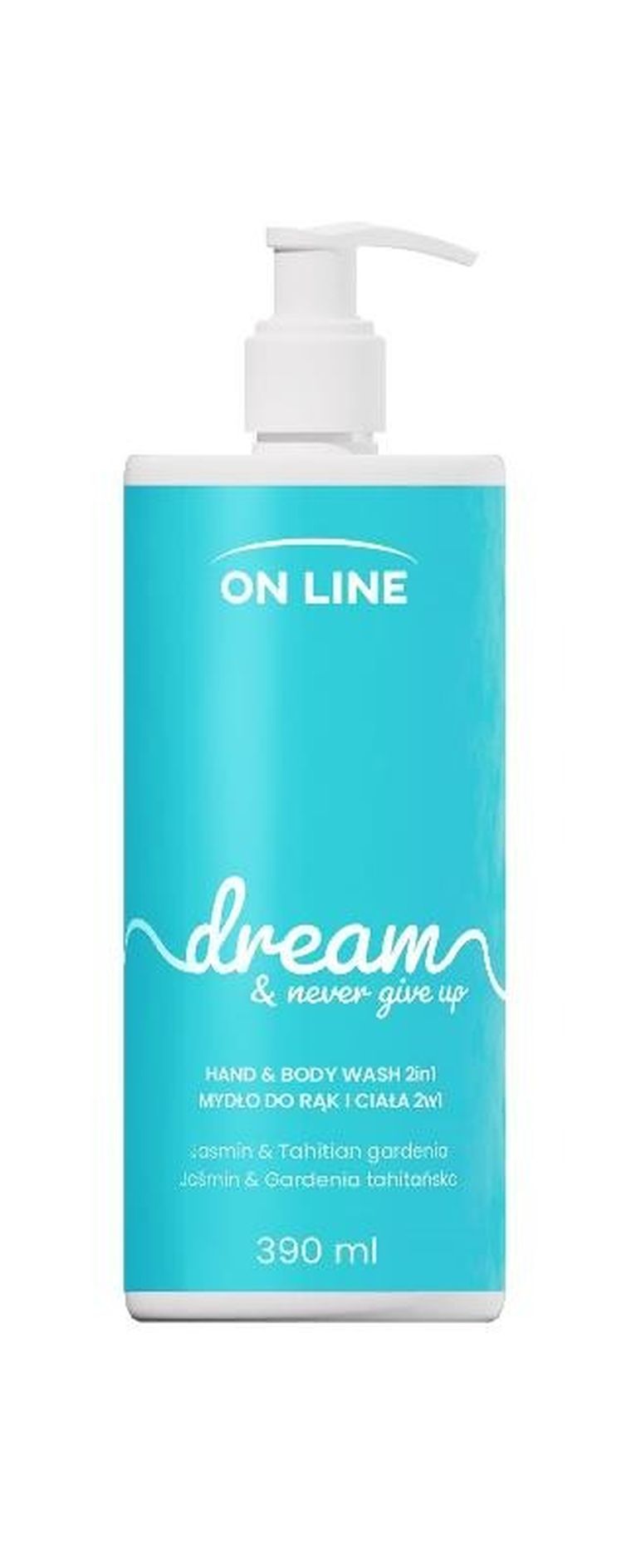 On Line, Emocje, mydło do rąk i ciała 2w1, Dream, 390 ml