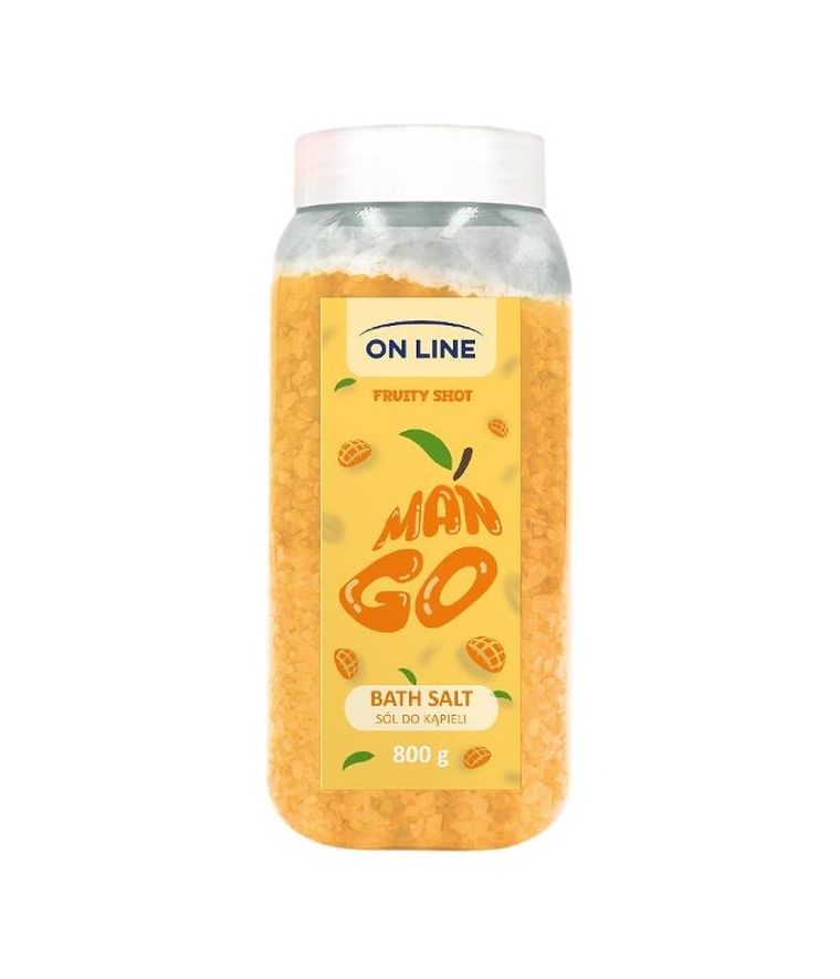 On line, Fruity Shot, sól, Mango, 800g