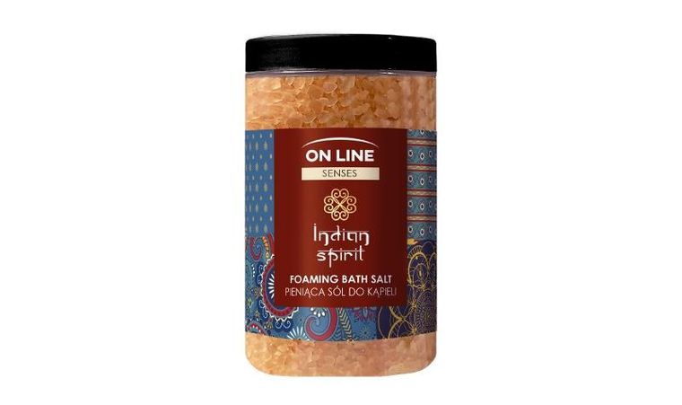 On Line, Senses, sól do kąpieli, Indian Spirit, 480 g