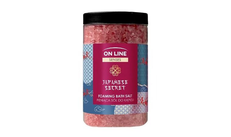 On line, Senses, sól do kąpieli, japanese secret, 480g