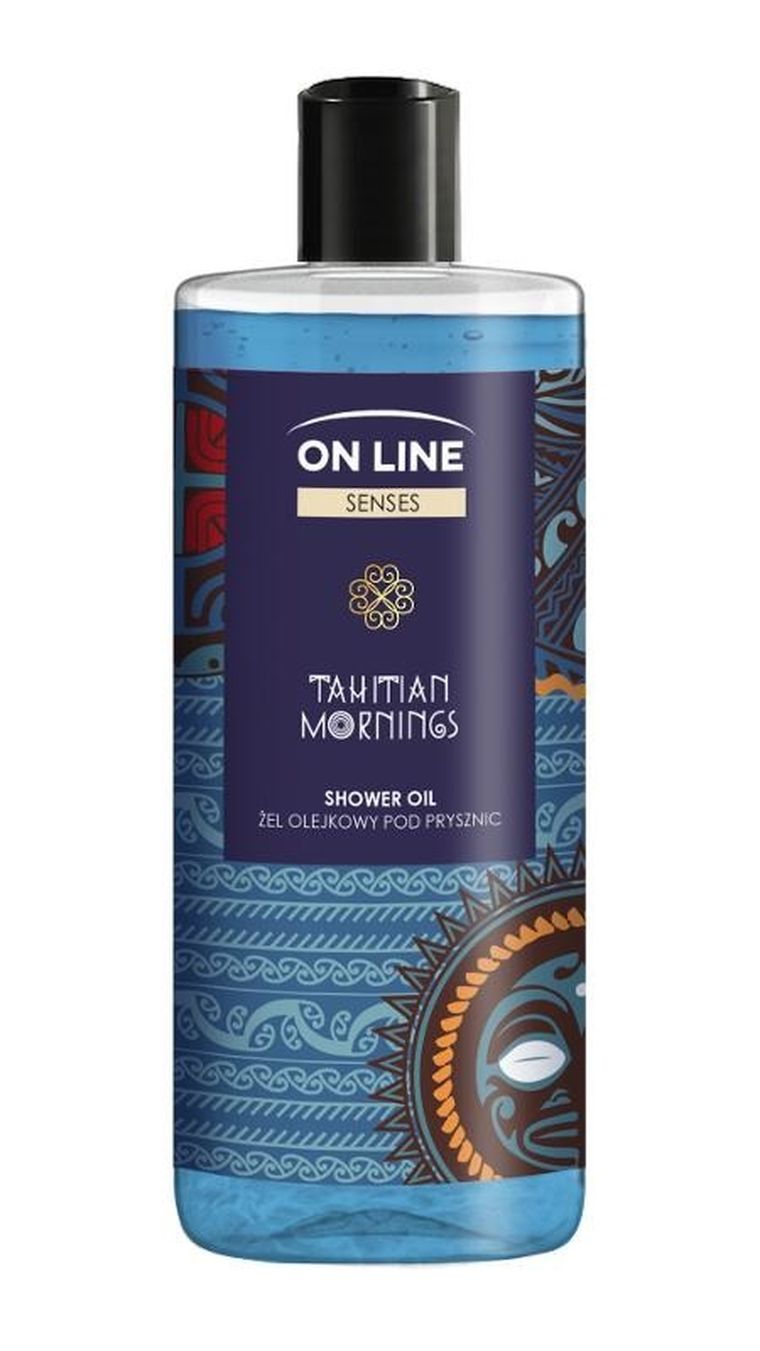 On line, Senses, żel pod prysznic, thaitian mornings, 500 ml
