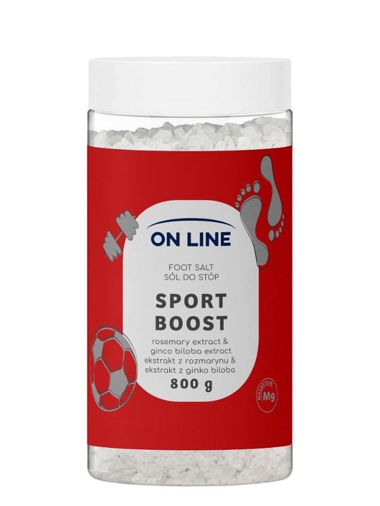 On Line, sól do stóp, sport boost, 800 g