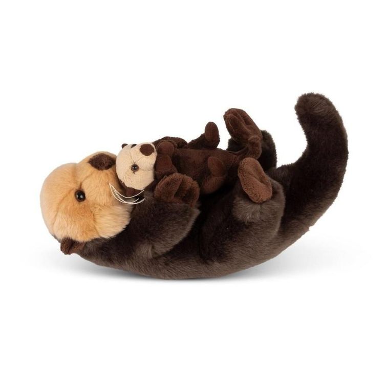 One For Fun, Animigos, World of Nature, leżąca wydra z młodym, maskotka