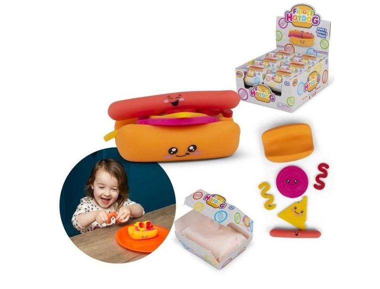 One For Fun, antystresowy hot dog, 6 elementów