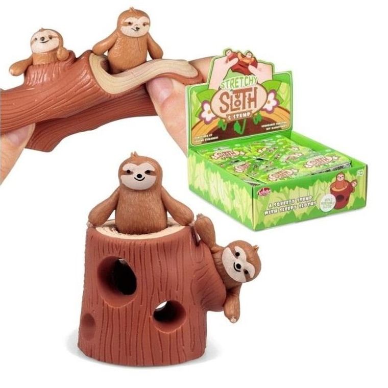 One For Fun, rozciągliwe leniwce z pniem drzewa