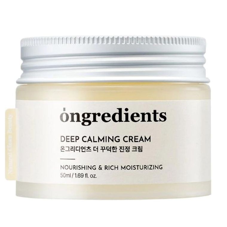 Ongredients, Deep Calming Cream, głęboko kojący krem regenerujący, 50 ml